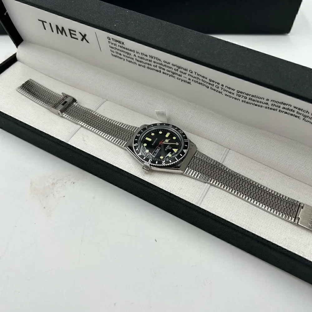 Men’s Q Timex 1978 re-issue falcon eye 38 mm quartz watch